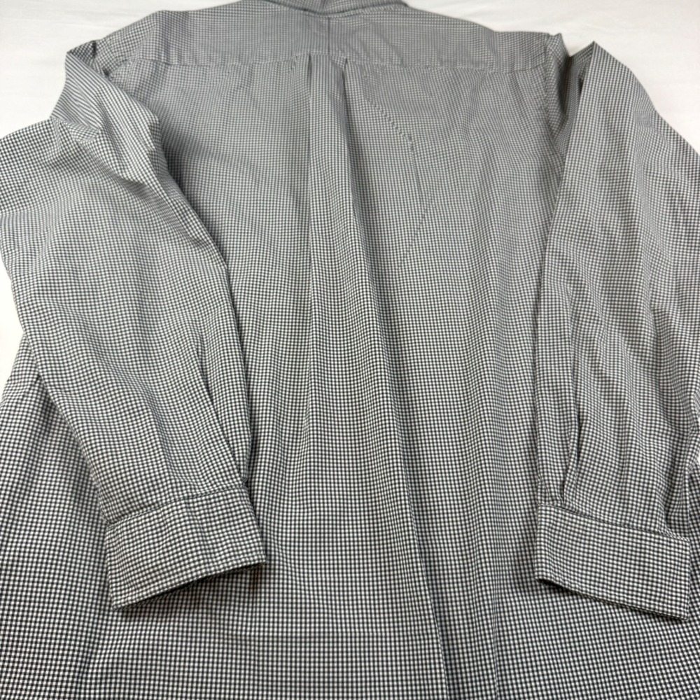 Ralph Lauren Button Down Shirt Mens XL Black Gingham Custom Fit Long Sleeve EUC - Picture 9 of 9